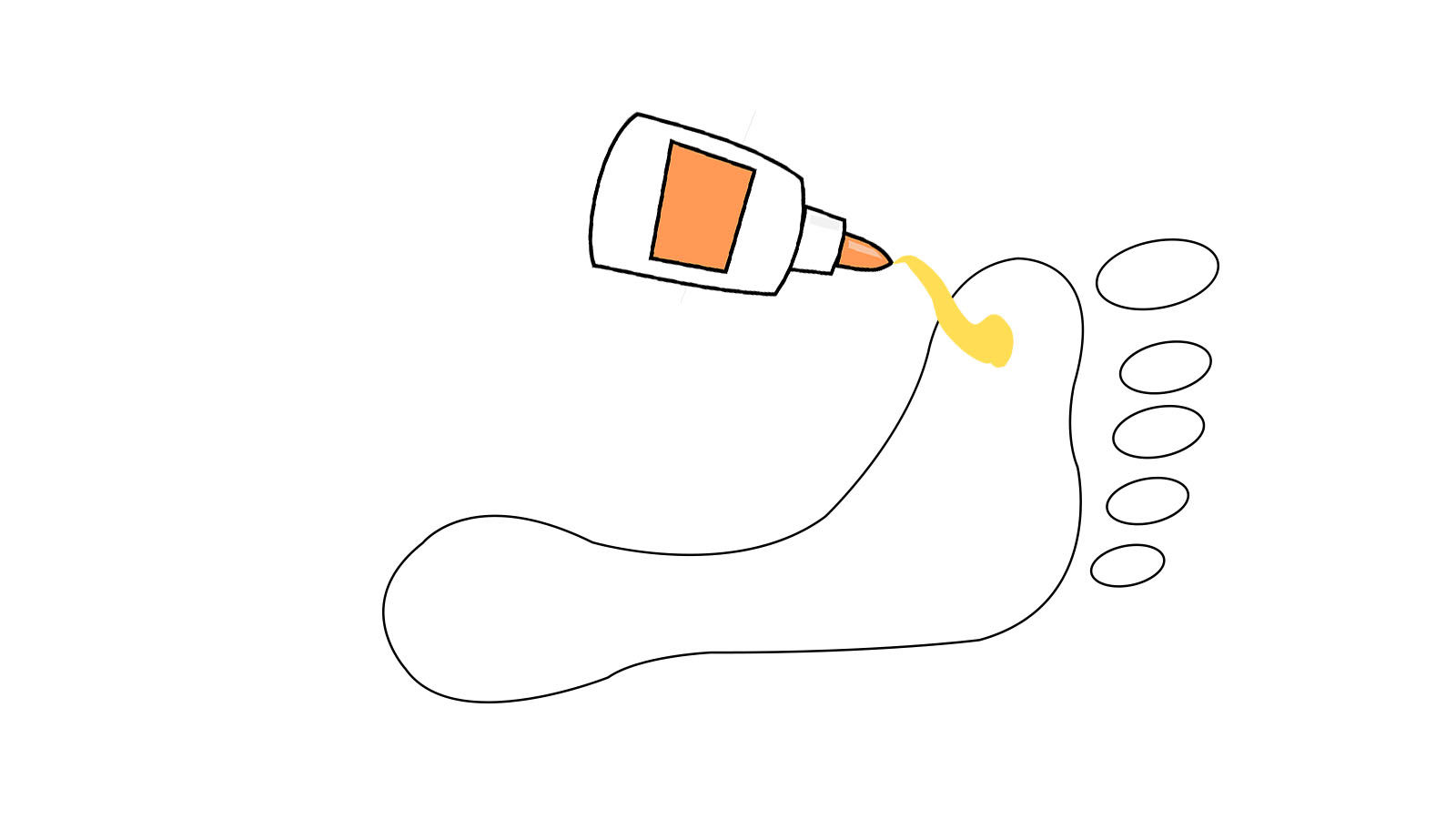 Try using glue